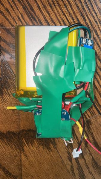 Battery Pack with wireless charger module