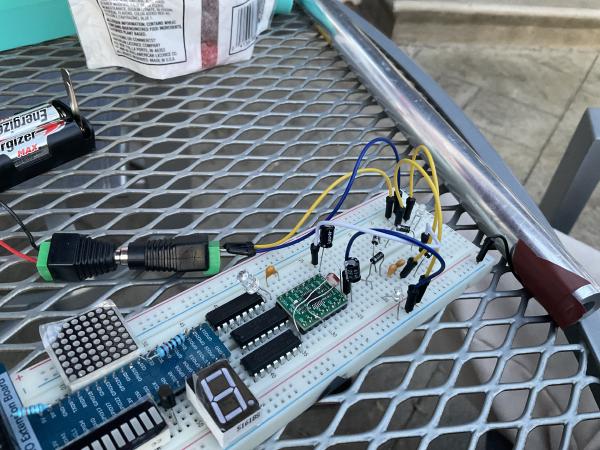 Makeshift Rectenna (Doesn't Operate)