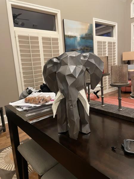 Low Poly Elephant