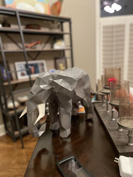 Low Poly Elephant