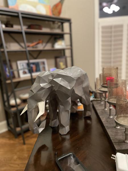 Low Poly Elephant
