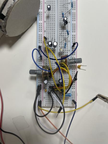 LM386 Amplifier Circuit with help and guidance from several sources